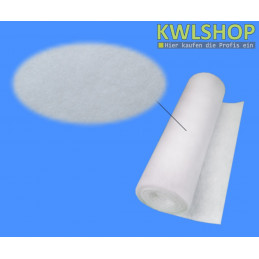 Luftfiltermatte M5 / Iso ePM10 50%, Stärke 15mm, Filtervlies, Filterrolle weiß, Detail