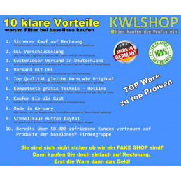 Nilan Compact P2 / , Compact P2 Polar Ersatzluftfilter, G4